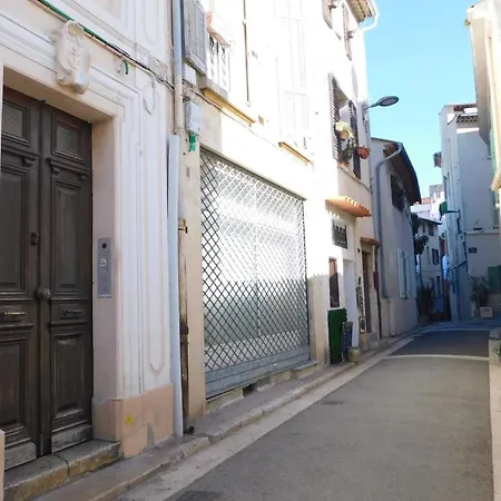 Charming Air-conditioned T1 Bis 'les Bains' In The Heart Of Old Lejlighed Antibes